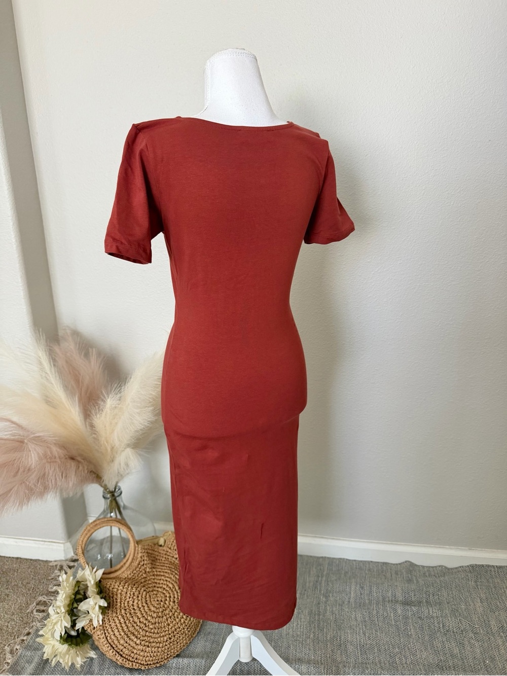 NEW Zenana - Women’s Square Neck Dress - Picture 8 of 12